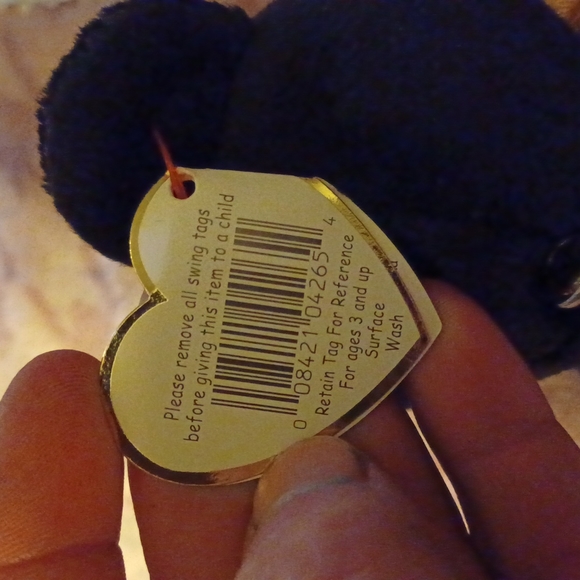 Ty Beanie "The end" 1999 rare with errors. - Picture 4 of 6